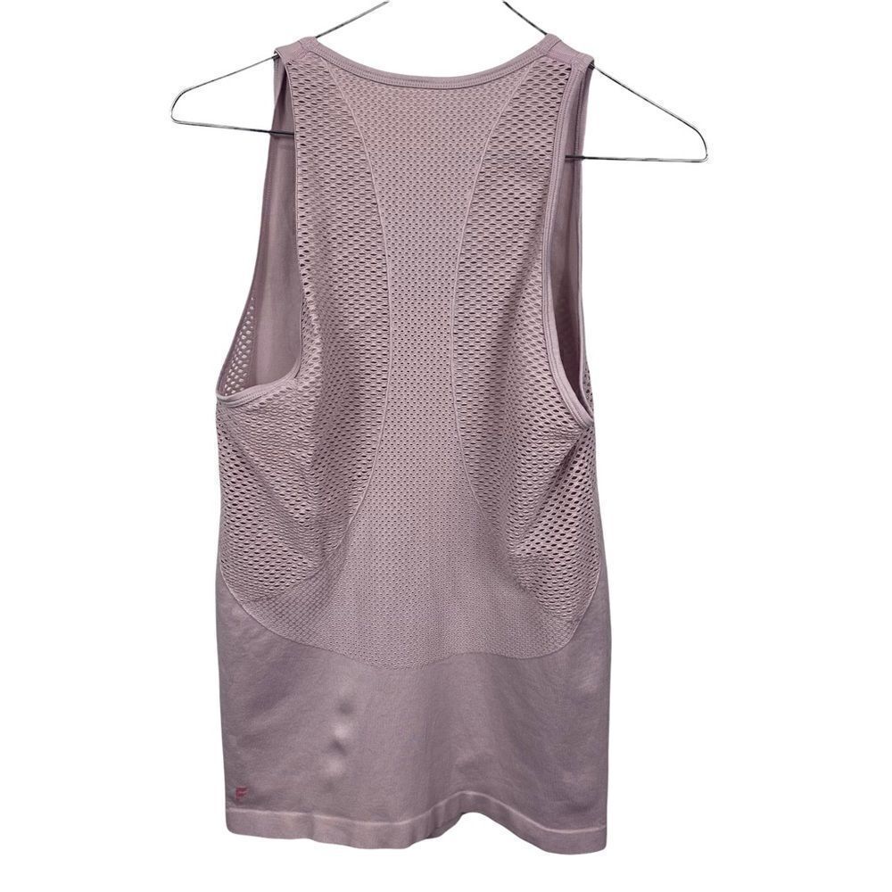 Fabletics Mauve Mesh racerback top size Medium